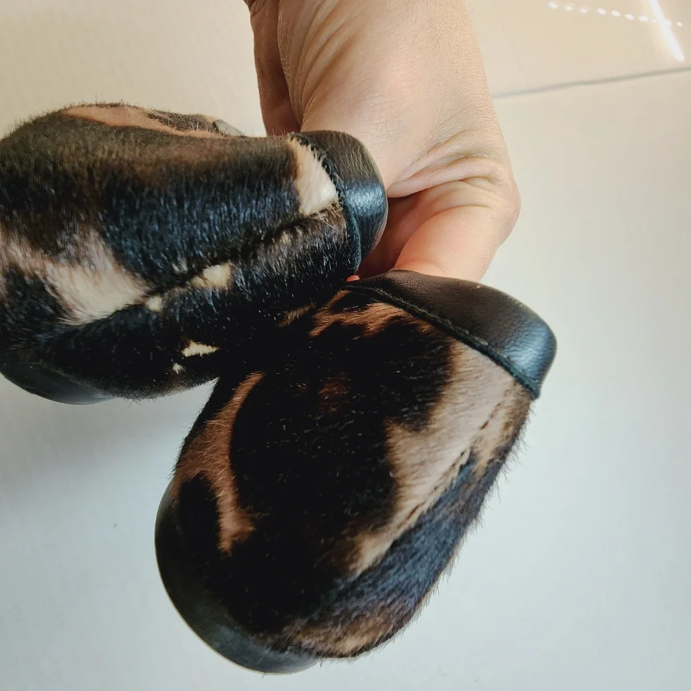 🌸Stuart Weitzman‎ Leopard Print Ballet Flats with Bow 7